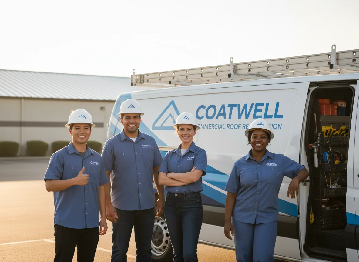 Commercial roof coating company in Gloster, MS